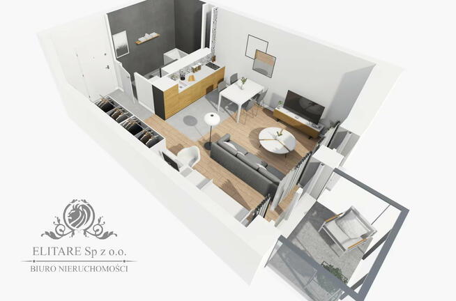 Apartament 31,13m2 ,1 pok. w stanie deweloperskim/Stare Miasto