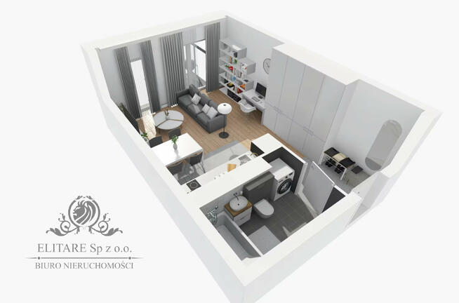 Apartament 31,13m2 ,1 pok. w stanie deweloperskim/Stare Miasto