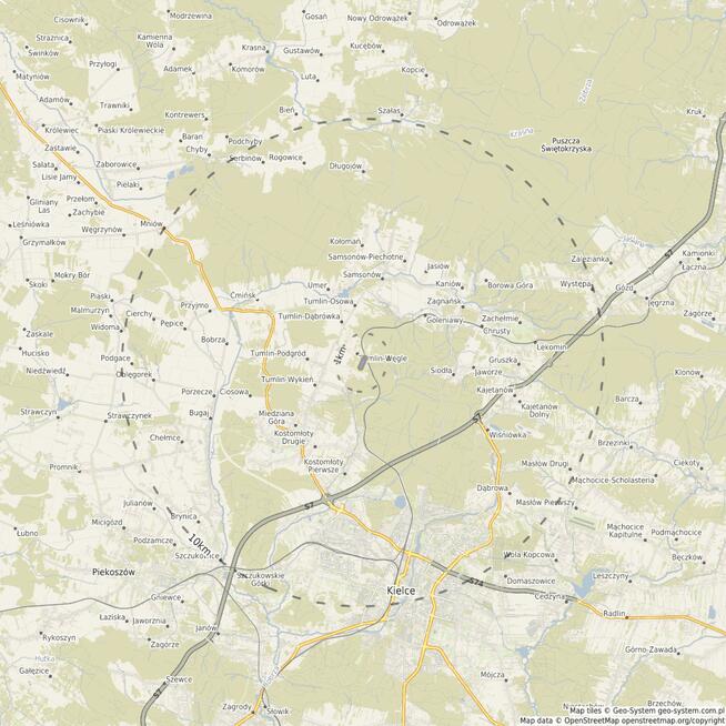 Atrakcyjna działka rolno-budowlana Tumlin W. –7422 m², MPZP, Media, Komunikacja