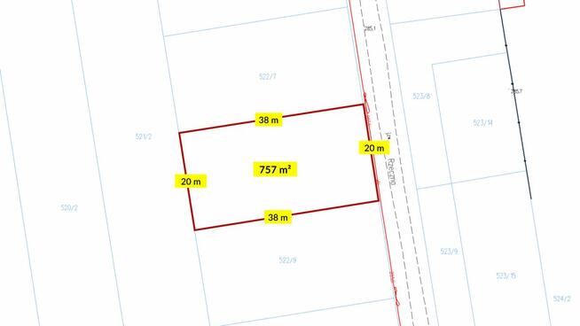 Działka budowlana Starcza, Szkolna