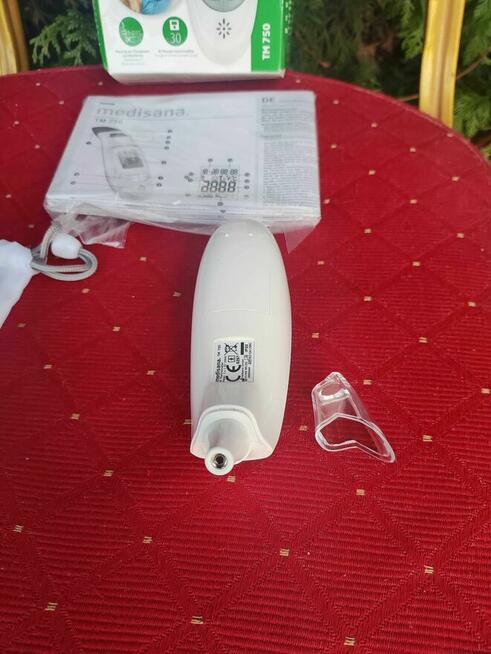 Termometr bezdotykowy Medisana na czoło do ucha temperatury