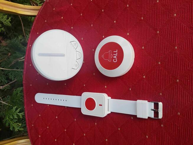 Pager Dzwonek Zegarek dla Opiekun Osób Starszych Chory Alarm