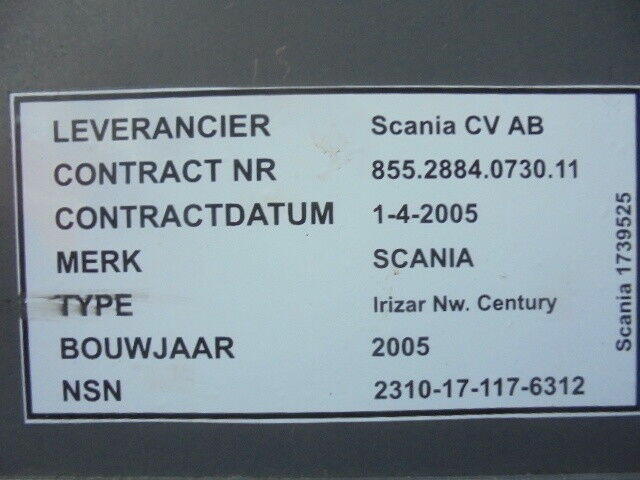 Autocar Scania Irizar