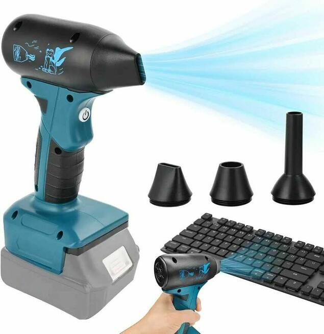 Przenośna dmuchawa powietrza ręczna nawiew odkurzacz