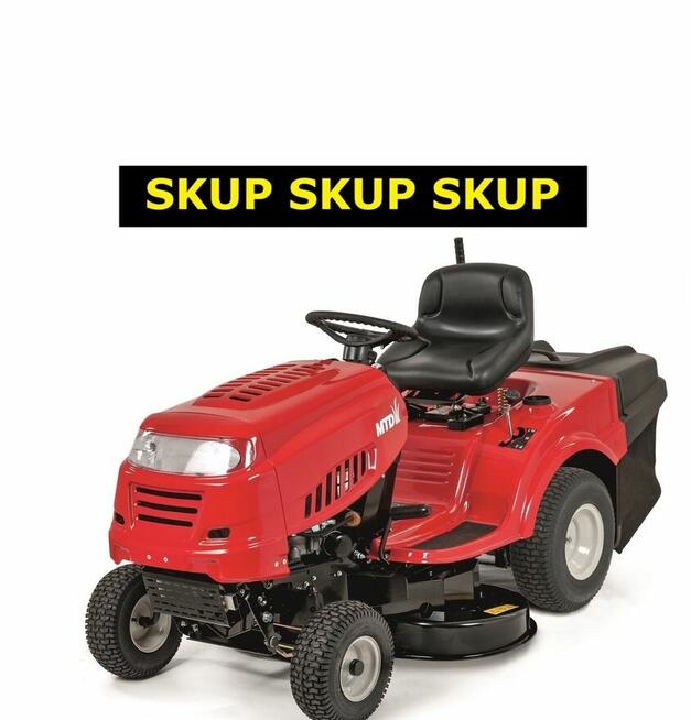 SKUP TRAKTORKÓW DO TRAWY *TRAKTOREK OGRODOWY *KOSIARKI *