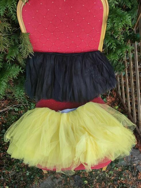 Spódniczka dla Dziewczynki Dziecka Spódnica żółta czarna