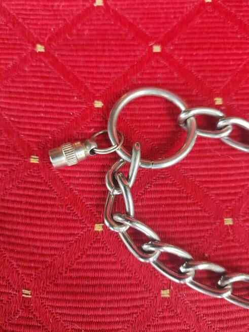 Obroża Dla Psa Metalowa łańcuch dławiący kolia Dławik