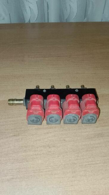 Wtryskiwacz gazowe LPG listwa waltek czerwone