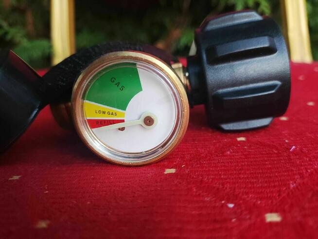 Wskaźnik ciśnienia zbiornika gazu propanu do butli manometr