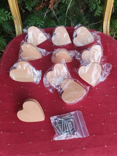 Gałki Meblowe Uchwyty do Szafki szafy drewniane z drewna