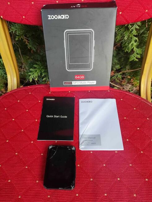 Odtwarzacz muzyczny MP3 Radio Dyktafon budzik Zooaoxo M900