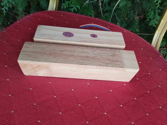 Kinkiet Lampa LED nad Lustro Obraz Lampka ścienna drewniana