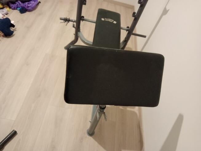 ławka treningowa prosta regulowana z modlitewnikiem