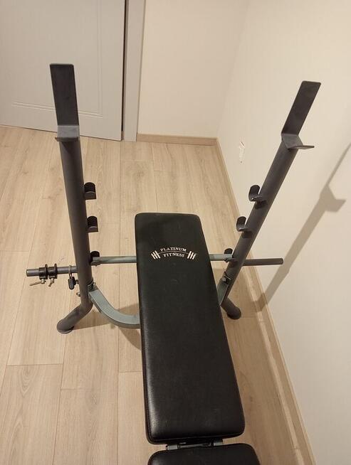 ławka treningowa prosta regulowana z modlitewnikiem