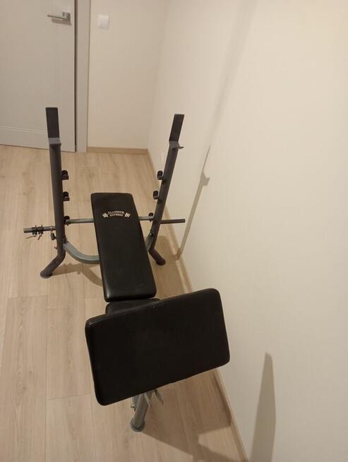 ławka treningowa prosta regulowana z modlitewnikiem