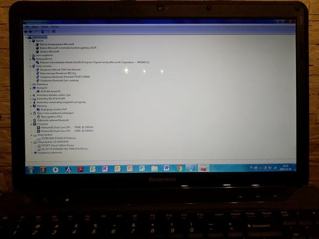 Laptop Lenovo G550, 15,6\