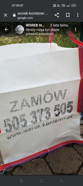 Wywóz gruzu Tychy Bytom Katowice Zabrze Gliwice Big Bag 1m3