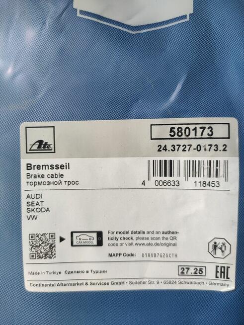 Linki hamulca ręcznego Audi/VW/Skoda/Seat