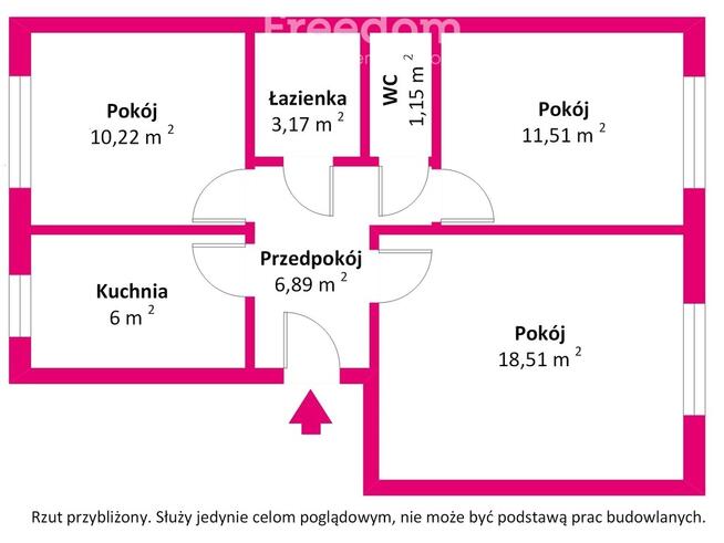 Duże mieszkanie 3-pokojowe w Grójcu