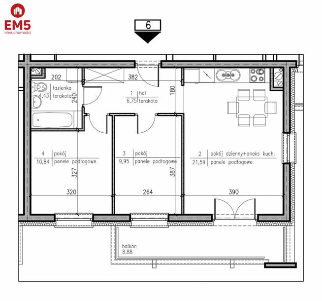 Mieszkanie Białystok Wygoda, Walentego Lewandowskiego