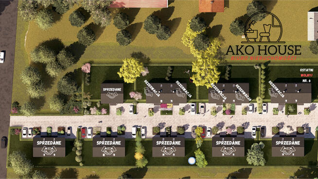 Nowoczesny bliźniak z ogródkiem z widokiem na las!