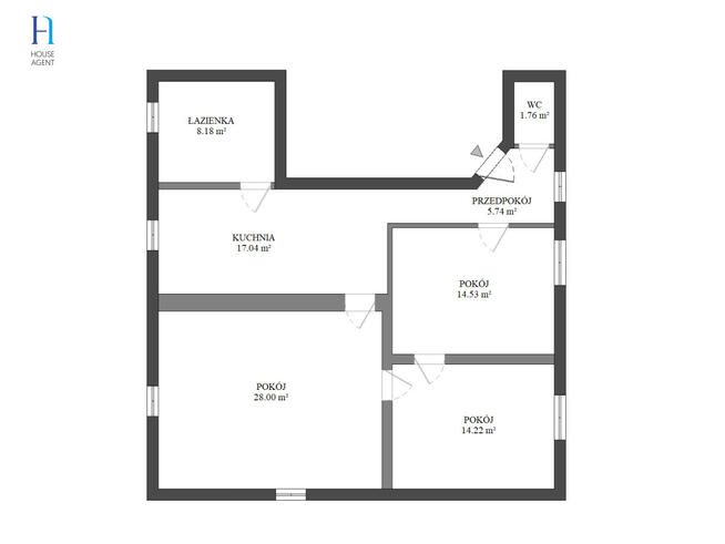 Mieszkanie Łódź gm. Łódź-Bałuty Julianów, Dr. Władysława Biegańskiego