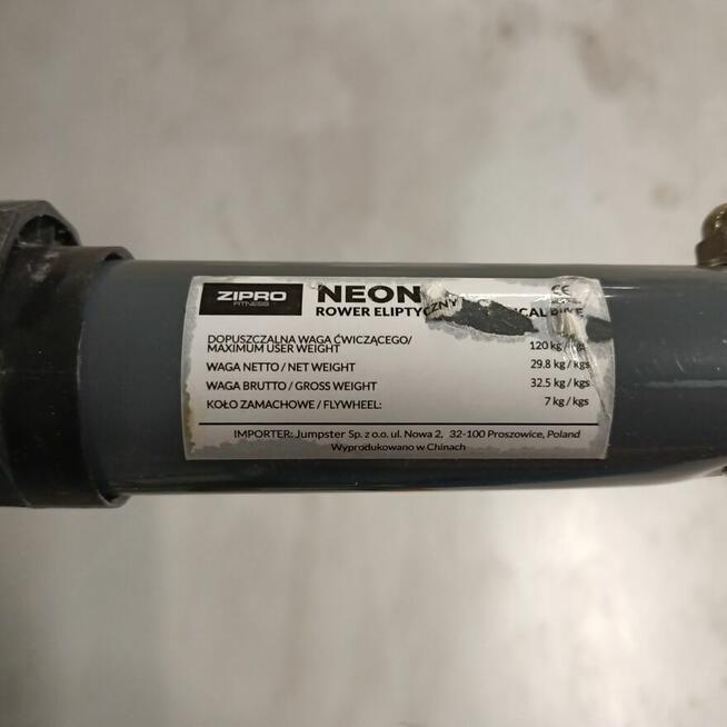 trenażer eliptyczny rower treningowy ZIPRO NEON orbi-trek