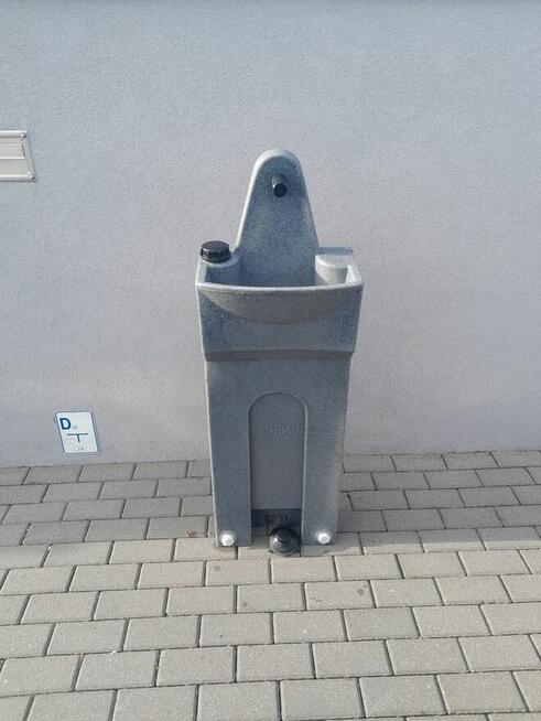 Umywalka przenośna Global Mobilna Wolnostojąca Szara 42 litr