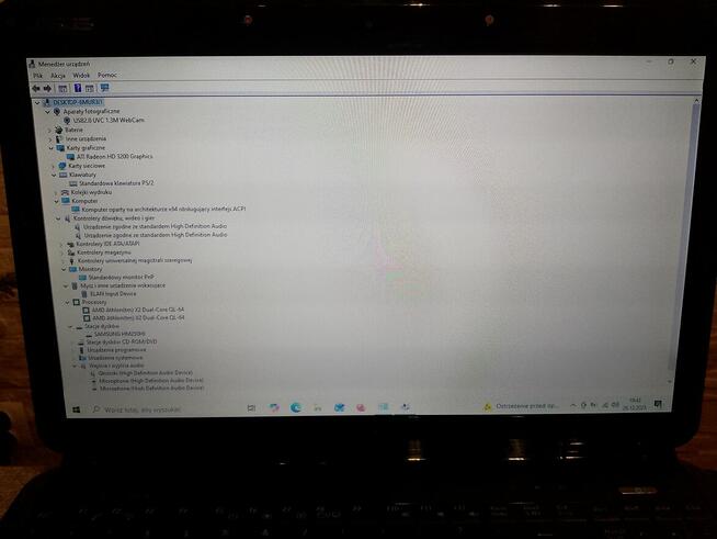 Laptop X5EACSeries, 15,6, zasilacz w zestawie