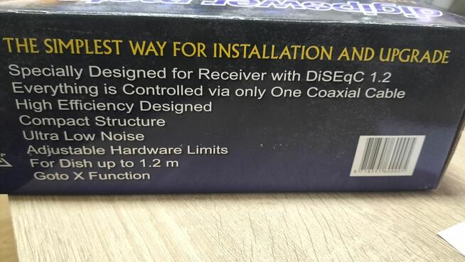 Obrotnica satelitarna SG.2100A.Diseqc 1,2.H-H.Motor