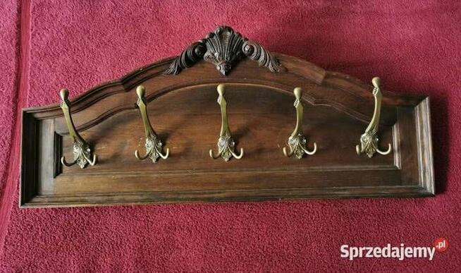 Wieszak drewniany stylowy ścienny Retro Vintage