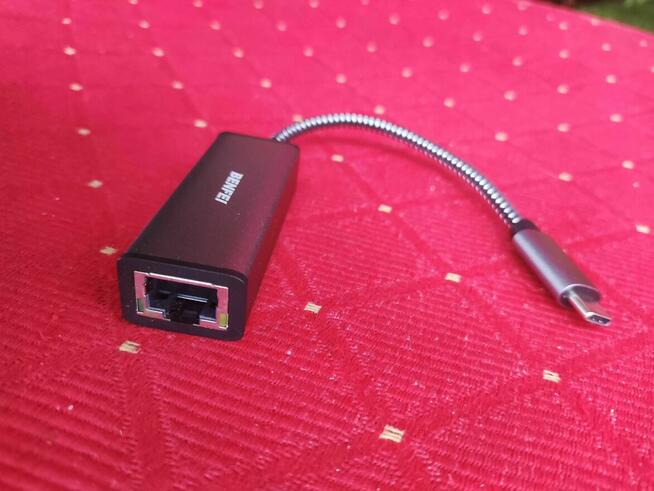 Karta Sieciowa Adapter USBC RJ45 ETHERNET USB3.0 przejściówk
