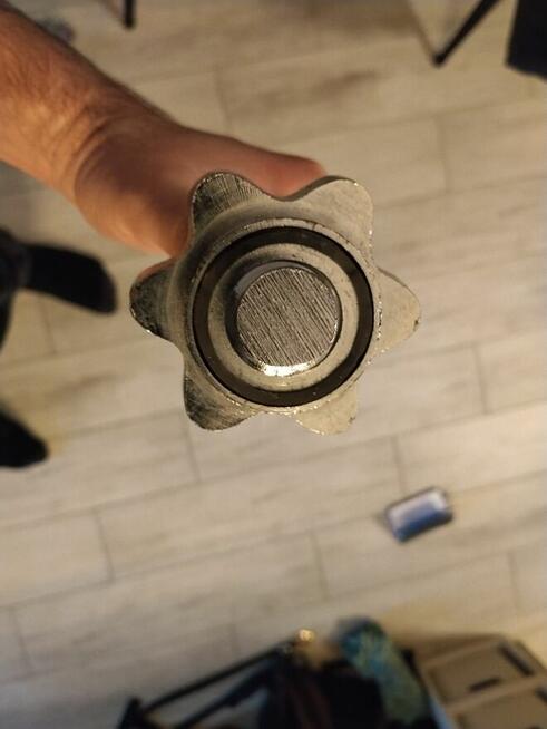 Zestaw gryfów fi 24 mm - prosty 180 cm + gięty 120 cm + 2 pr