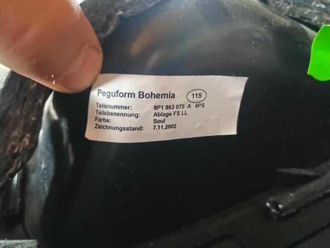 Dolna osłona kolumny kierowniczej Audi A3 8P