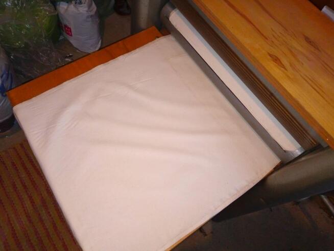 Magiel ręczny do prasowania tkanin PRL vintage dobry stan ko