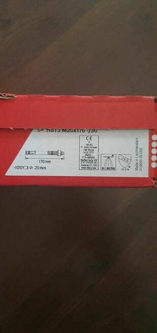 Hilti kotwa klinowa M20x170 oryginał paczka 5szt