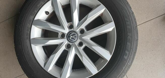 Felgi VW 16cali 5x112 ET41 Opony letnie Brigestone Falken