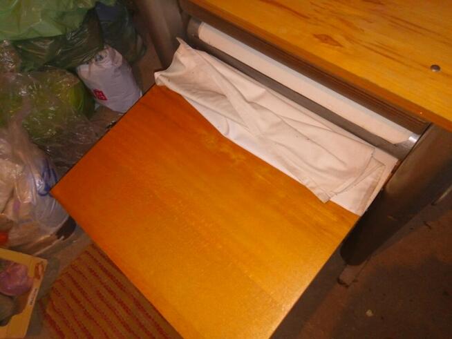 Magiel ręczny do prasowania tkanin PRL vintage dobry stan ko