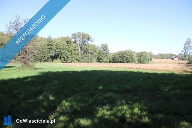Działka budowlana pod lasem w malowniczej okolicy