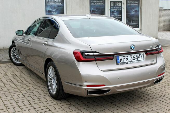 BMW 745 FV23% 394KM SalonPL Skóra Navi Kamera HUD El.klapa SerwisASO Gwarancja