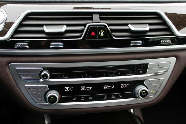 BMW 745 FV23% 394KM SalonPL Skóra Navi Kamera HUD El.klapa SerwisASO Gwarancja
