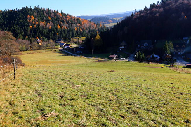 Działka rolno-budowlana w Łapszach Niżnych