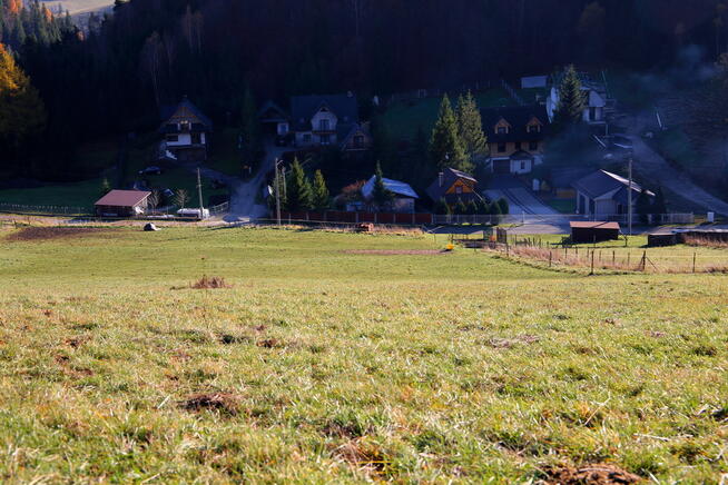 Działka rolno-budowlana w Łapszach Niżnych