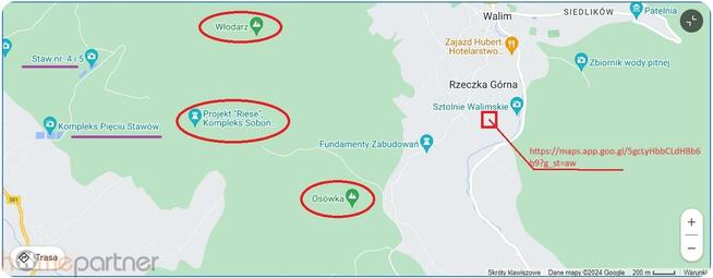 Działka rolna Walim, Adama Mickiewicza