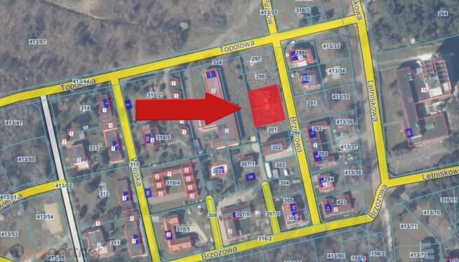 Działka inwestycyjna Mrzeżyno gm. Trzebiatów, Brzozowa