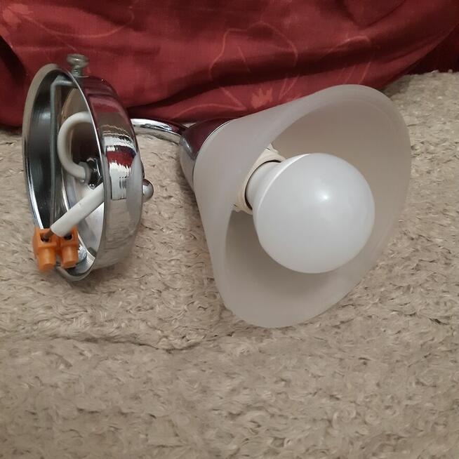 Kinkiet metalowy wewnętrzny