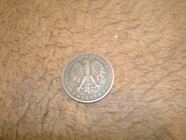 Sprzedam monetę 2 złote z roku 1977 r, używana, stan dobry