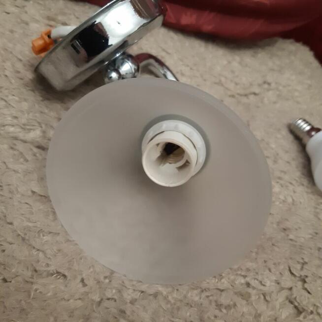 Kinkiet metalowy wewnętrzny