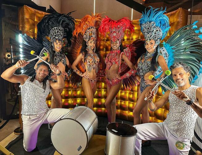 Tancerki LATINO! Samba! Salsa! Lekcje tańca na evencie!