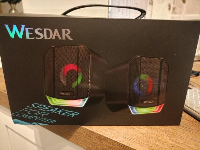 Głośniki do komputera firmy WESDAR